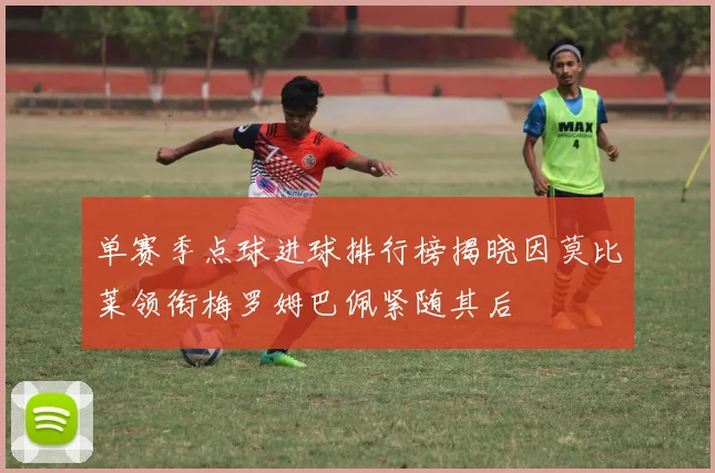 单赛季点球进球排行榜揭晓因莫比莱领衔梅罗姆巴佩紧随其后